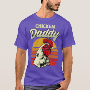 Chicken Daddy Distressed Poultry Farmer Gift T T-Shirt
