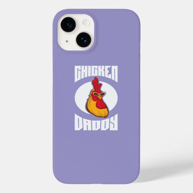Chicken Daddy Farmed Poultry Case-Mate iPhone Case (Back)