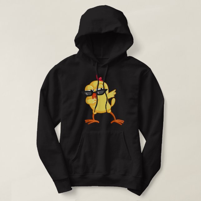 Chicken Daddy Farmer Chicken Lover  Hoodie (Design Front)