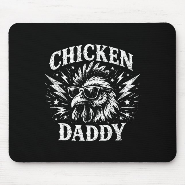 Chicken Daddy  Mouse Pad (Front)