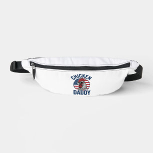 Chicken Daddy Rooster Vintage Patriotic Shirt Desi Bum Bags