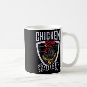 Chicken Daddy Vintage Poultry Farmer Funny Fathers Coffee Mug