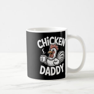 Chicken Daddy Vintage Poultry Farmer Funny Fathers Coffee Mug