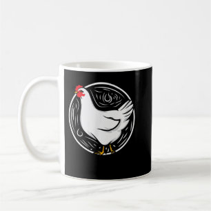 Chicken dads have the best peckers Funny Chicken D Coffee Mug