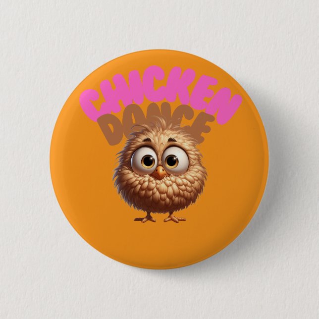 Chicken Dance Button (Front)