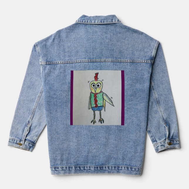 Chicken Denim Jacket (Back)