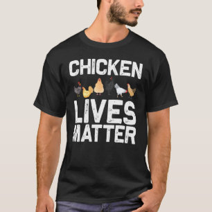 Chicken Designs For Men Women Farming Poultry Anim T-Shirt