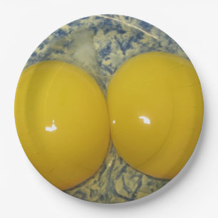 Chicken Double Egg Yolk Paper Plate