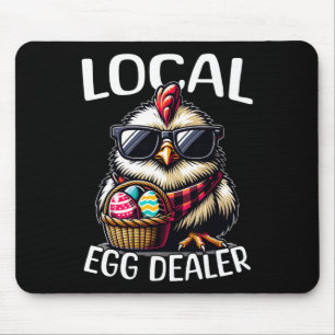 Chicken Easter Chicken Local Egg Dealer Mouse Pad