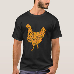 Chicken Easy Halloween Outfit Hen Fowl Lazy Costum T-Shirt