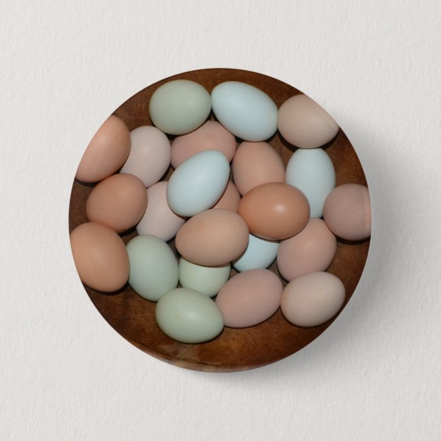 Chicken Egg Button (Front)