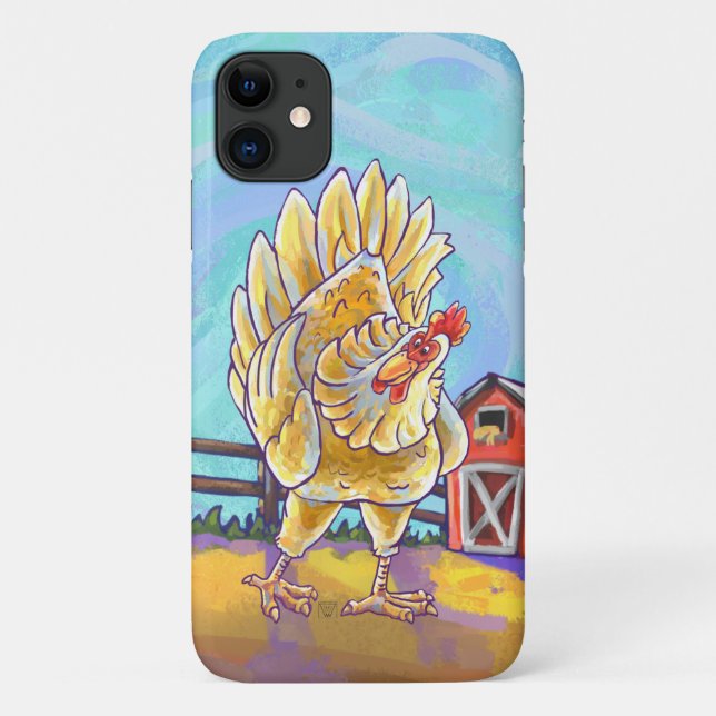 Chicken Electronics Case-Mate iPhone Case (Back)