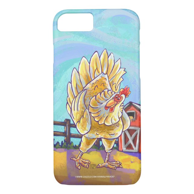 Chicken Electronics Case-Mate iPhone Case (Back)