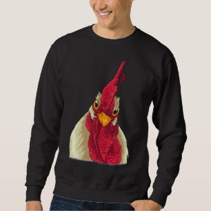Chicken Face D Sweatshirt