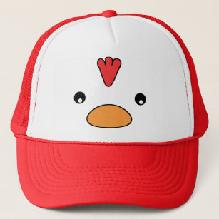 Chicken Face Hat
