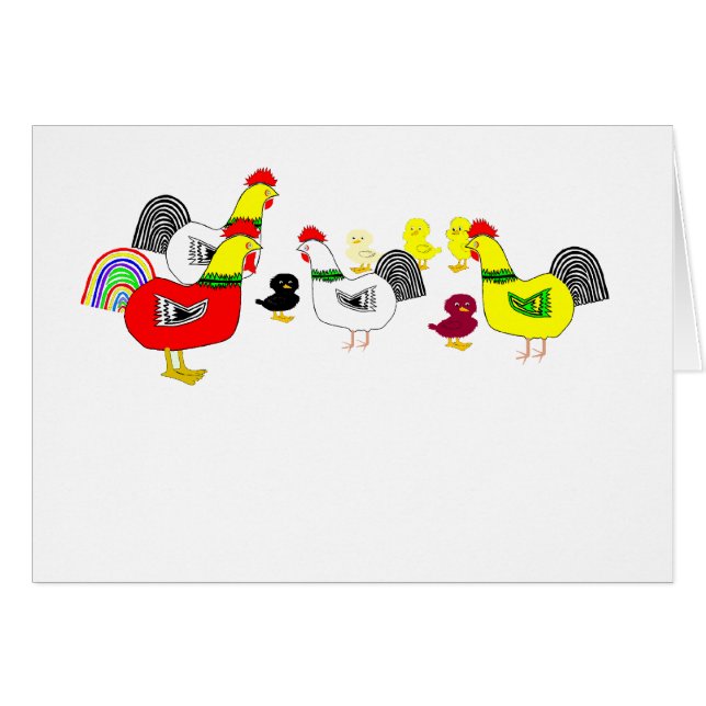Chicken Family (Front Horizontal)