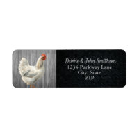 Chicken Farm Free Range Hobby Farm Return Address