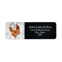 Chicken Farm Free Range Hobby Farm Return Address
