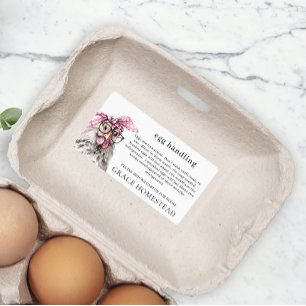 Chicken Farm Fresh Egg Handling Carton