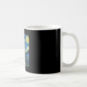 Chicken Farm Lover Girl Woman Starry Funny Night V Coffee Mug