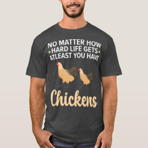 Chicken Farmer Chicken Whisper Farm Animal Poultry T-Shirt