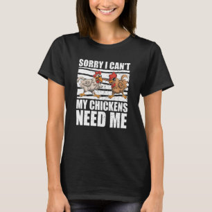 Chicken  Farmer  Farm Animal Bird Farming Chicken T-Shirt