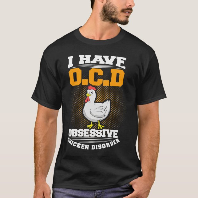 Chicken Farmer Grower Backyard Flock Egg Hen T-Shirt (Front)
