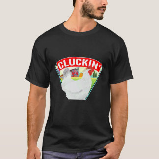 Chicken Farmers Cluckin Fabulous  Poultry Egg Farm T-Shirt