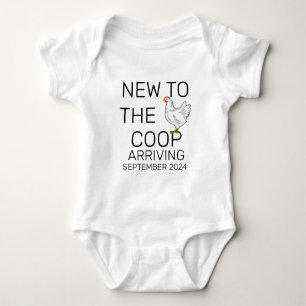 Chicken Farming - Little Chicken Farmer Baby Bodysuit