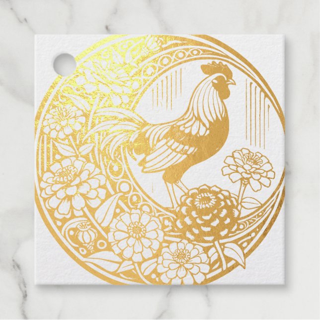 Chicken Favour Tags (Front)