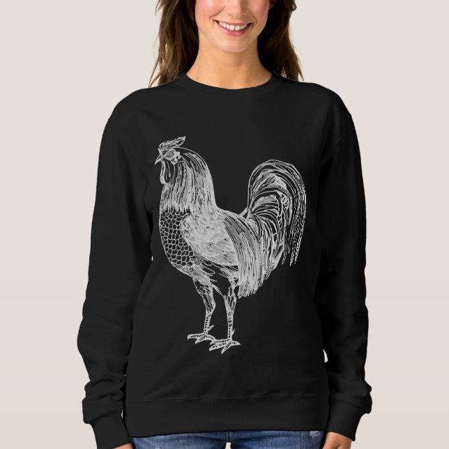 Chicken Favourite Animal   Sweatshirt (Front)
