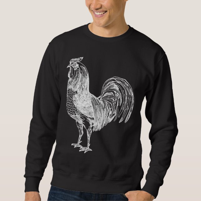 Chicken Favourite Animal   Sweatshirt (Front)
