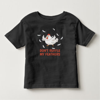 Chicken Feathers Toddler T-Shirt