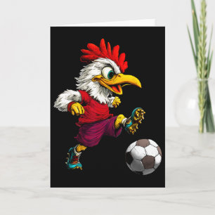 Chicken Footballer Card