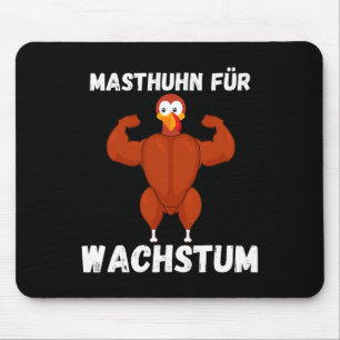 Chicken For Growth Fitness Bodybuilding Clothing P Mouse Pad