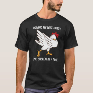 Chicken For Men Dad Poultry Rooster Egg   1 T-Shirt
