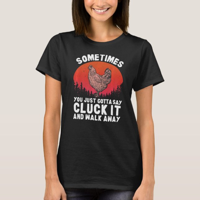Chicken For Men Women Chicken  Hen Farmer T-Shirt (Front)