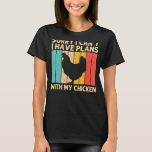 Chicken For Men Women Farmer Chicken Farm Hen T-Shirt
