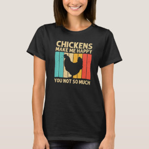 Chicken For Men Women Farmer Chicken Farm Hen T-Shirt
