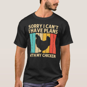 Chicken For Men Women Farmer Chicken Farm Hen T-Shirt