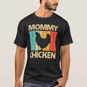 Chicken For Women Mum Farmer Chicken Farm Hen T-Shirt