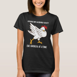 Chicken For Women Mum Poultry Rooster Egg T-Shirt