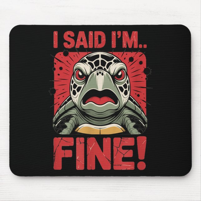Chicken Funny Fruit Banana Dance Partner Design Mouse Pad (Front)
