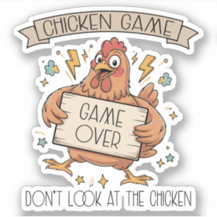 Chicken Game Don't Look At The Chicken