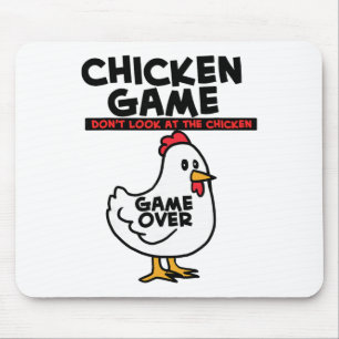 Chicken Game Don't Look At The Chicken _1 Mouse Pad