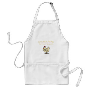 Chicken Game Don't Look At The Chicken Funny Chick Standard Apron