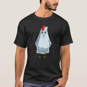 Chicken Ghost Costume For Halloween Chickens T-Shirt