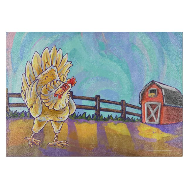 Chicken Gifts & Accessories Cutting Board (Front)
