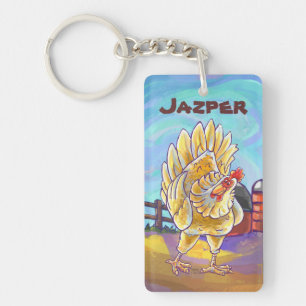 Chicken Gifts & Accessories Key Ring