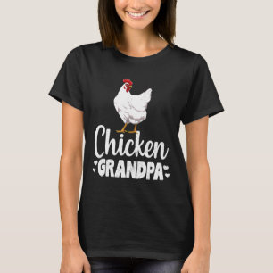 Chicken Grandpa Funny Country Farm Animal Gifts T-Shirt